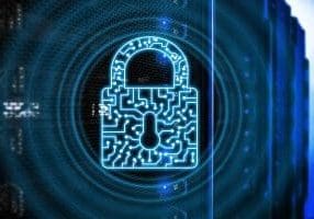 Cyber Security lock icon Information Privacy Data Protection internet and Technology concept. Cyber Security lock icon Information Privacy Data Protection internet and Technology concept